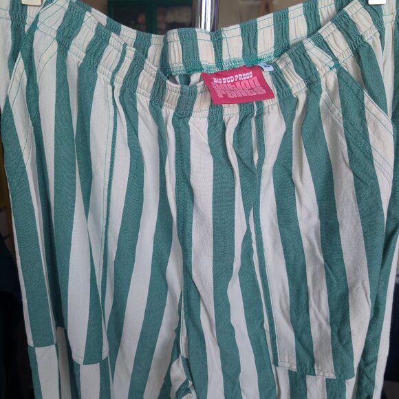 Big Bud Press Summer Stripe Action Pants - Italian Emerald - Picture 2 of 2